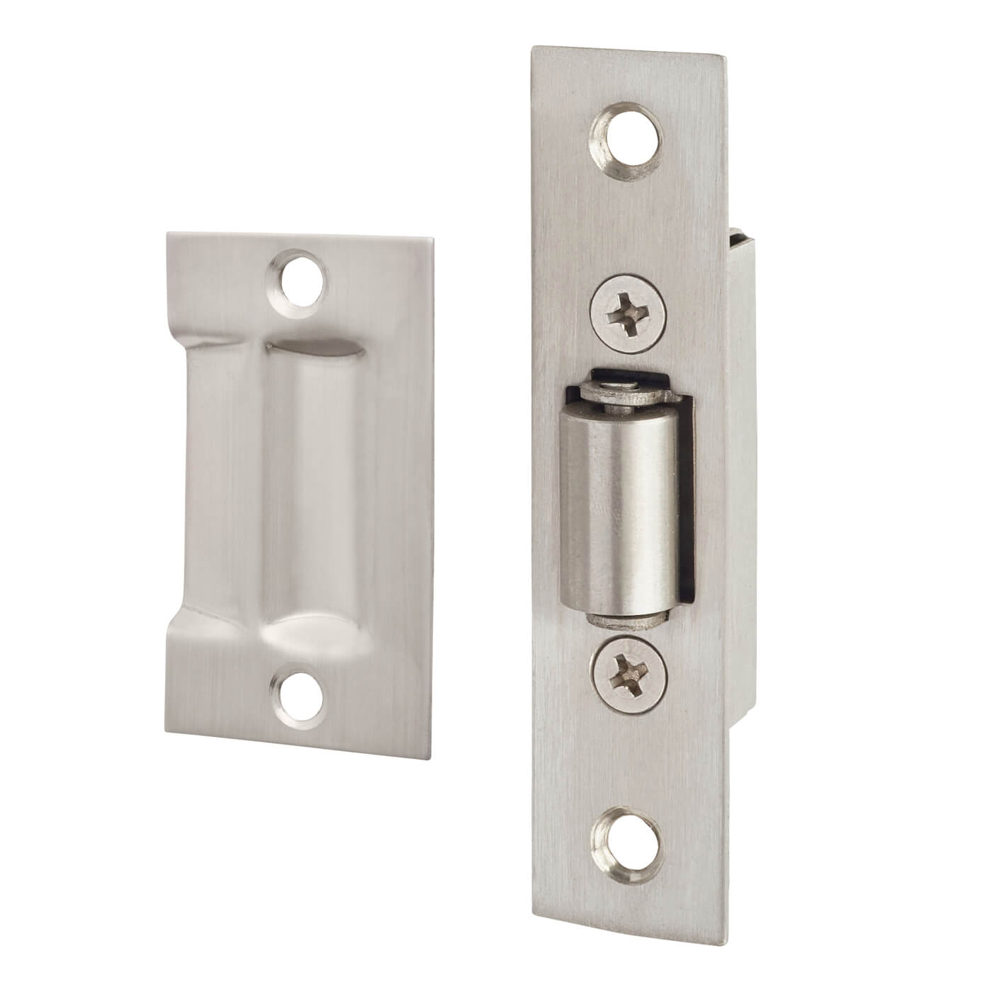 Hi-Spec Roller Catch - 20 x 90mm Faceplate - Satin Stainless Steel - view 2