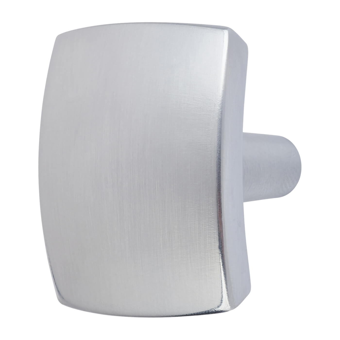 Ero Rectangular Cabinet Knob - 31 x 25mm - Brushed Chrome - view 2