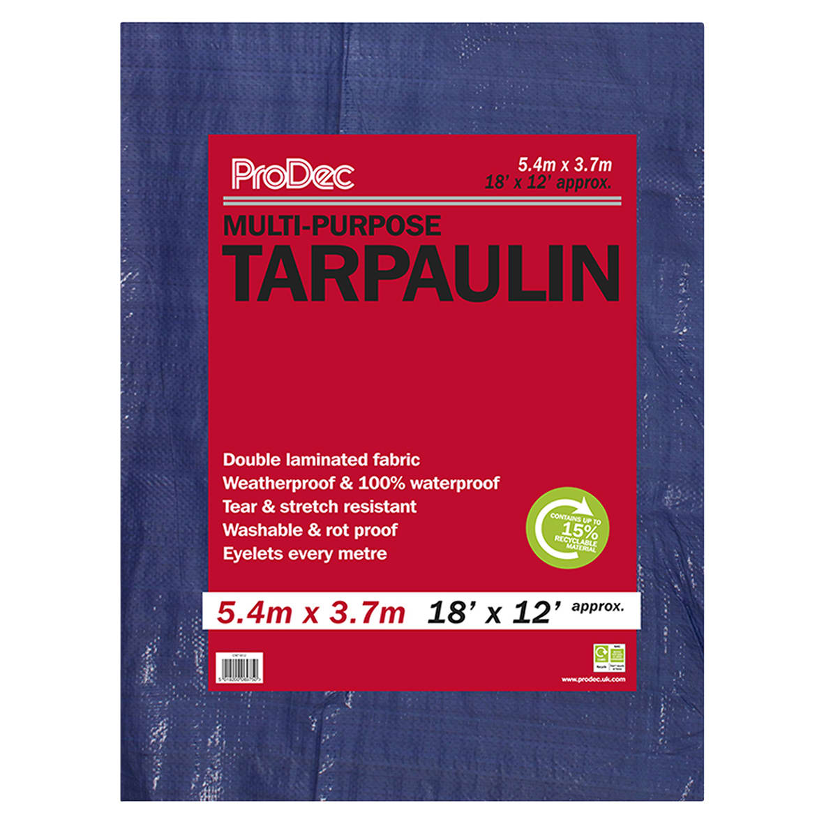 Tarpaulin - 18' x 12 - view 2