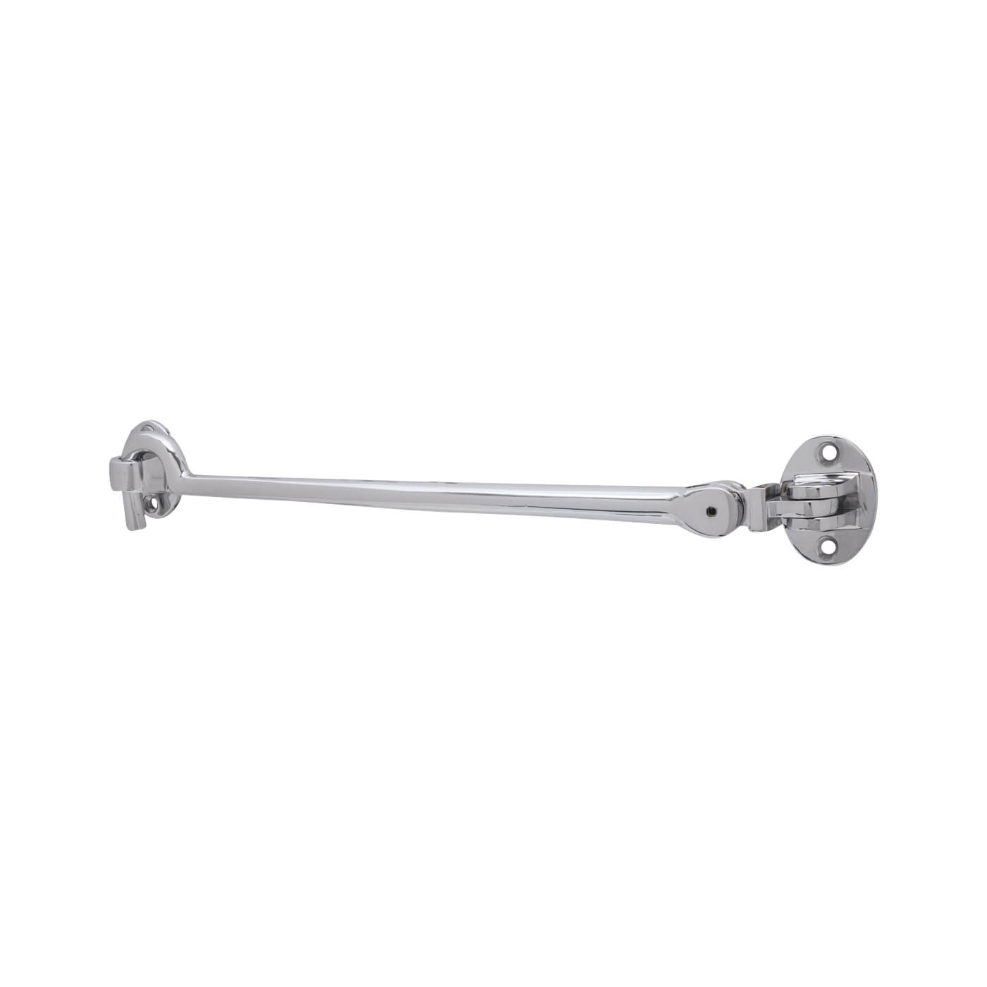 Heavy Duty Cabin Hook & Eye - 250mm Length - Polished Chrome - view 2