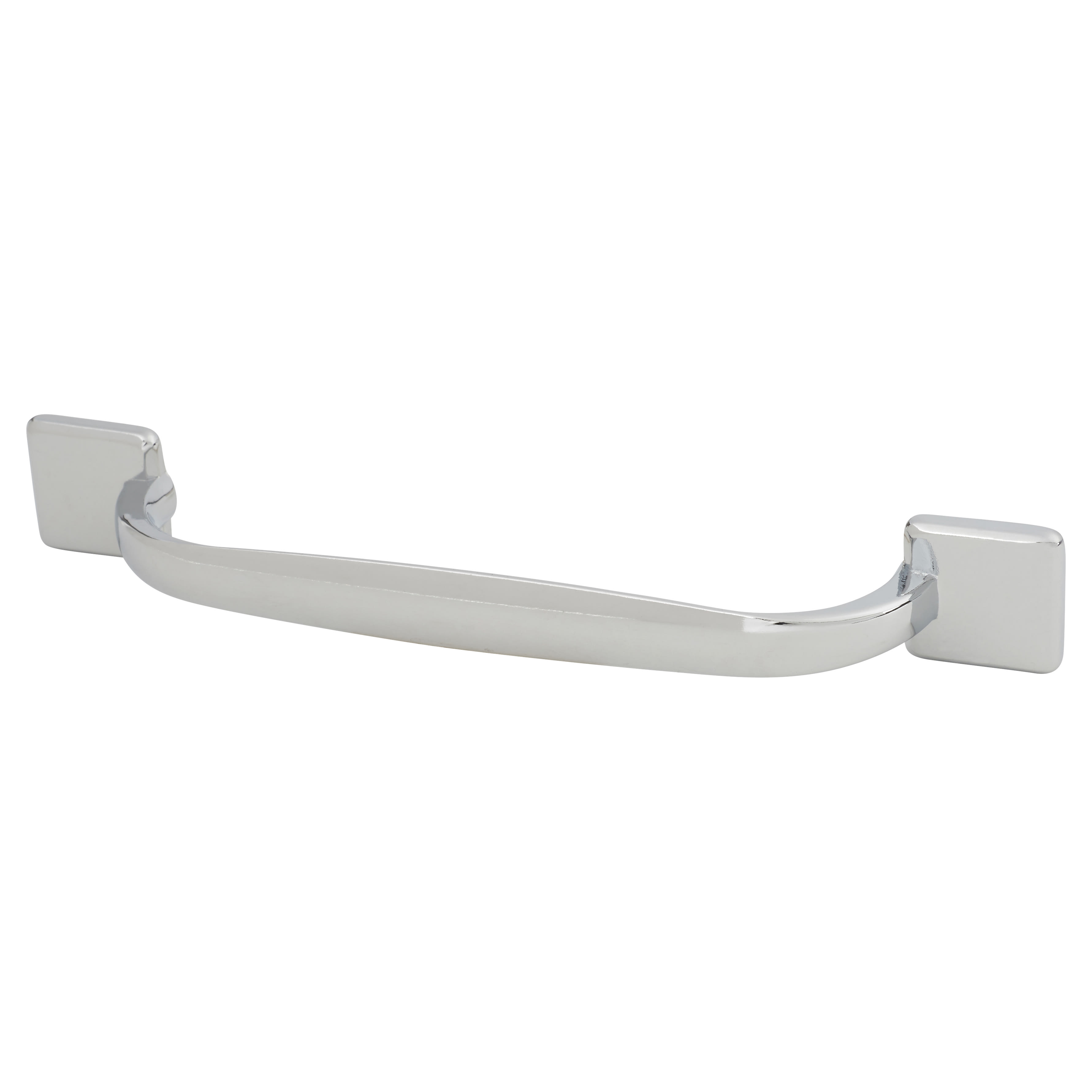 Crofts & Assinder Georgia 24mm D-Bar Cabinet Pull Handle - 128mm Centres - Polished Chrome - view 2