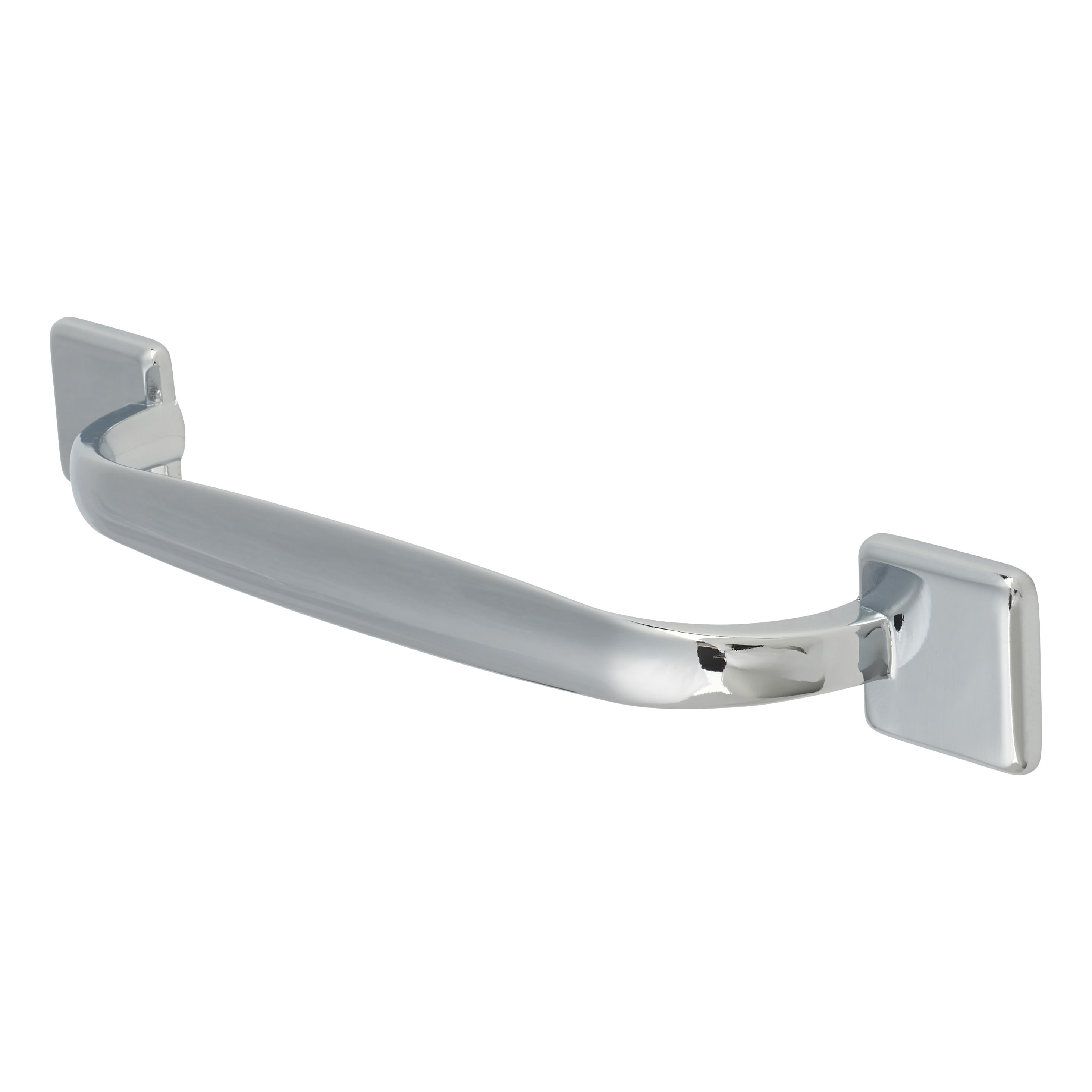 Crofts & Assinder Georgia 24mm D-Bar Cabinet Pull Handle - 128mm Centres - Polished Chrome - view 4
