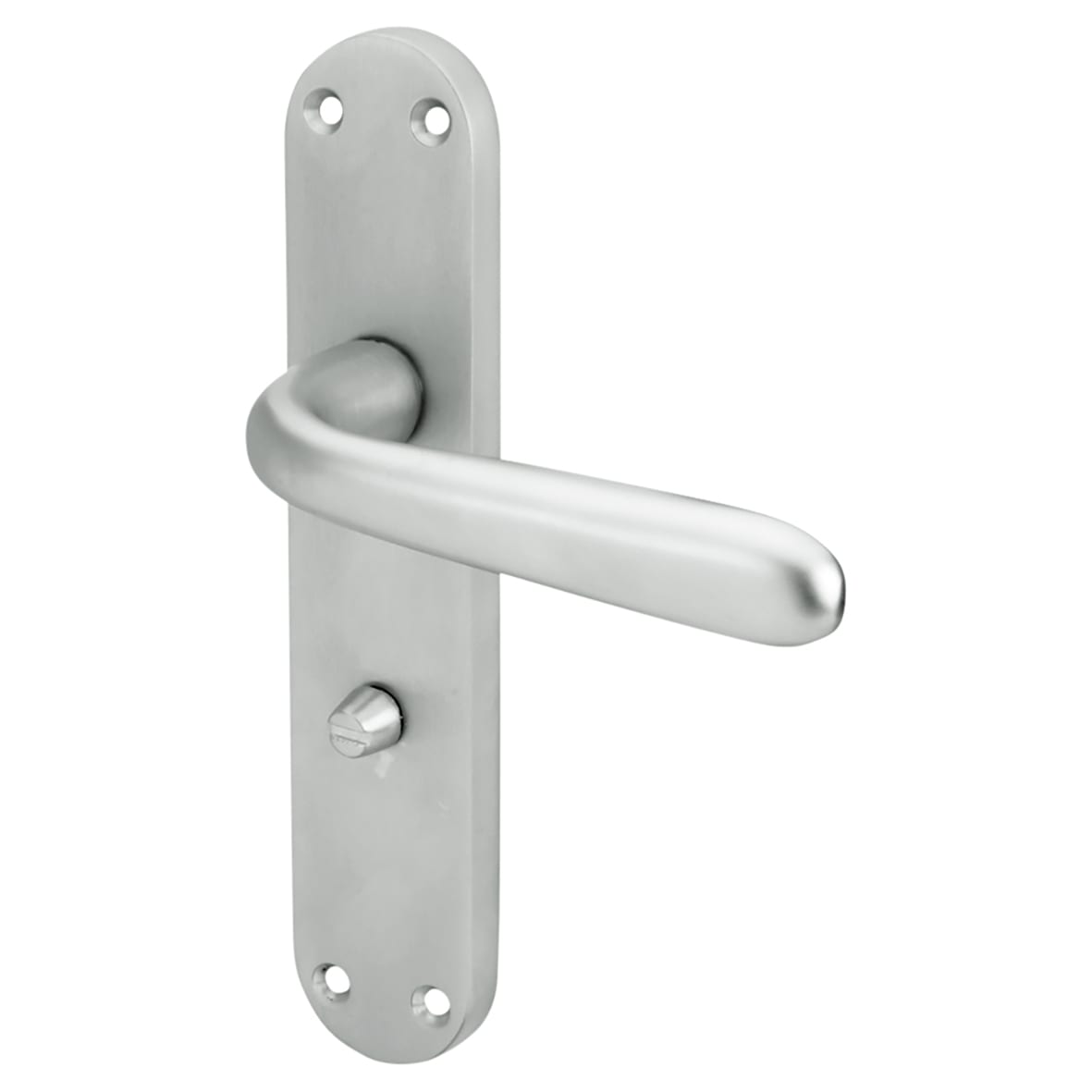Antique Brass Fire Rated DIN Bathroom Door Handles - Piccadilly - Inner 1 - 200 x 55mm - view 3