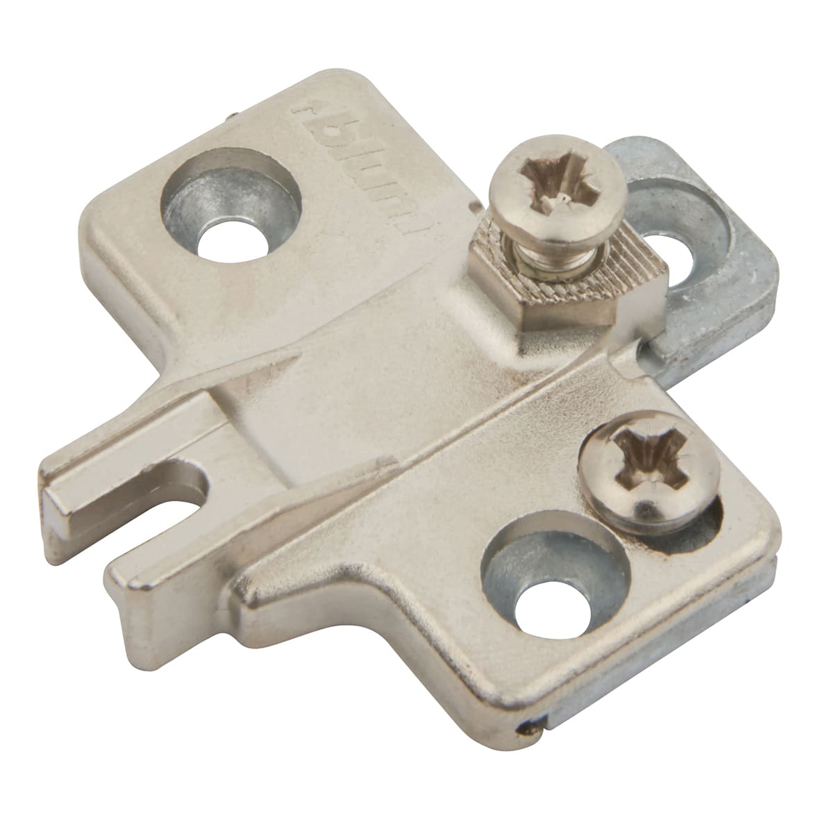 Slide On MODUL Cabinet Hinge Pack - 170° - Sprung - Overlay - Zinc Plated - Pair - view 6