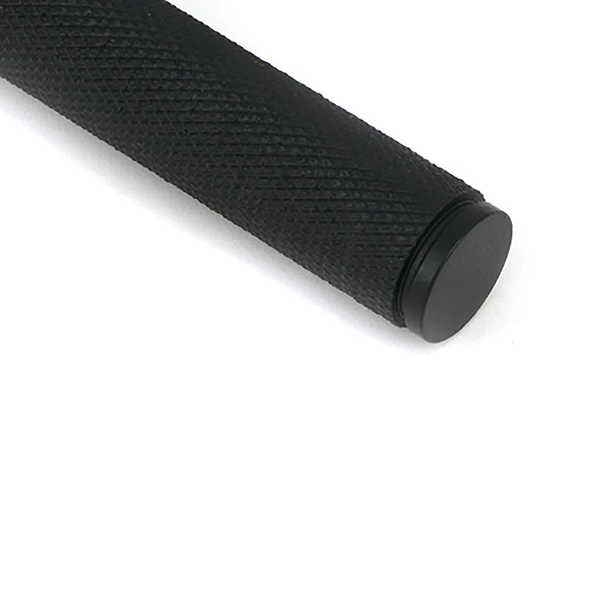 Brompton Knurled Locking Night Vent Casement Window Fastener - Matt Black - view 3