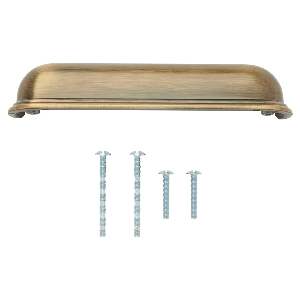 Crofts & Assinder Calgary Cabinet Cup Handle - 128mm Centres - American Bronze - view 5