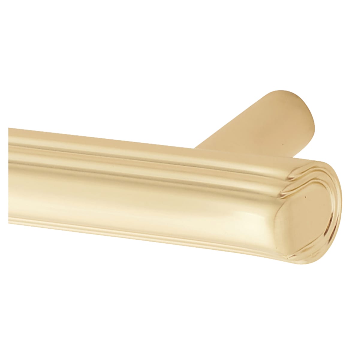 Filton 11mm T-Bar Cabinet Pull Handle - 224mm Centres - Satin Brass - view 2
