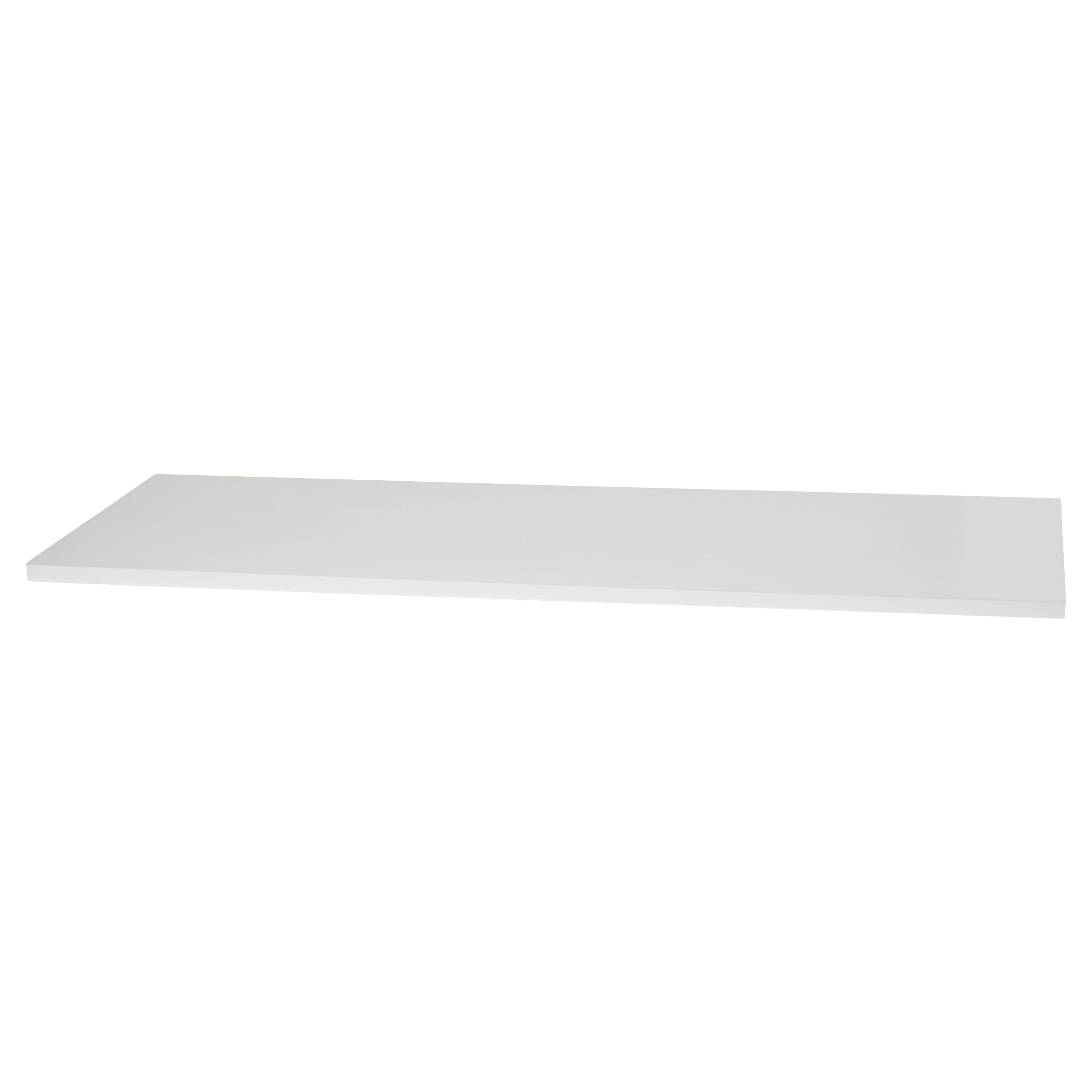 Twin Slot Shelf White Edged Melamine Board - 1000 x 300 x 15mm - view 2