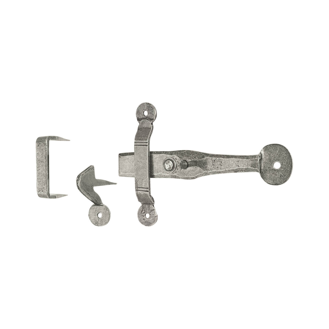 Pewter Internal Latch Door Handle - view 2