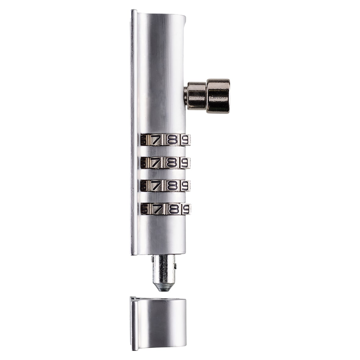 Combination Bolt - 125mm Length - Satin Chrome - view 4