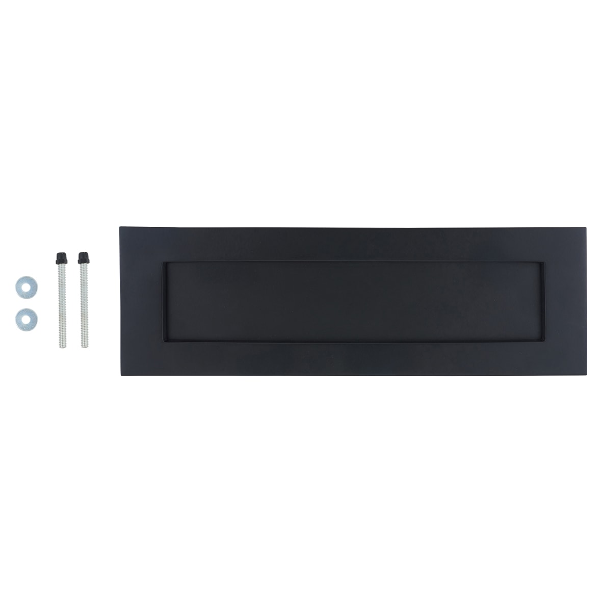 Letter Plate - 359 x 113mm - Matt Black - view 3