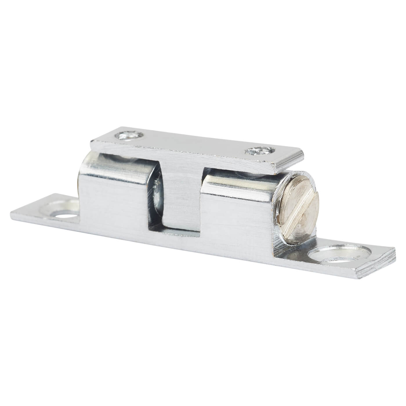 Veel-2 Double Ball Roller Catch - 50 x 8 x 13mm - Polished Chrome - Pack of 5 - view 3