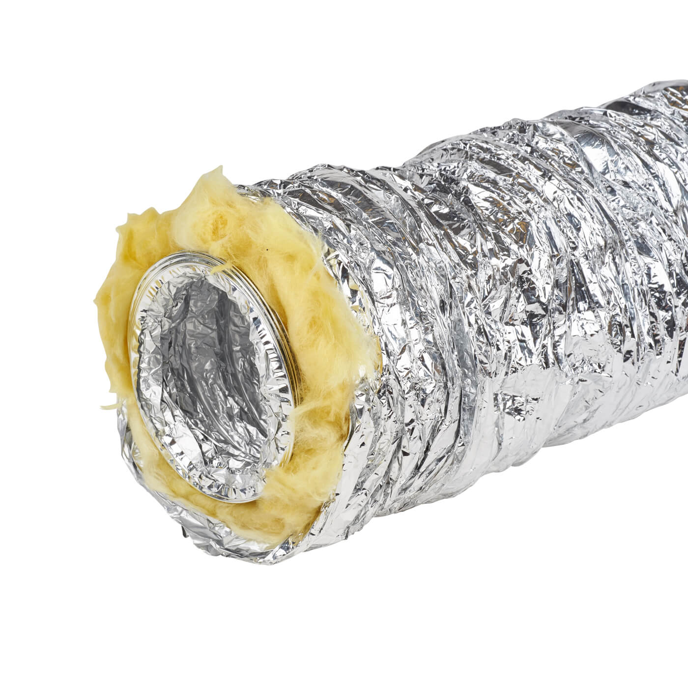 4"/100mm Insulated Aluminium Flexible Ducting - 10m - view 2