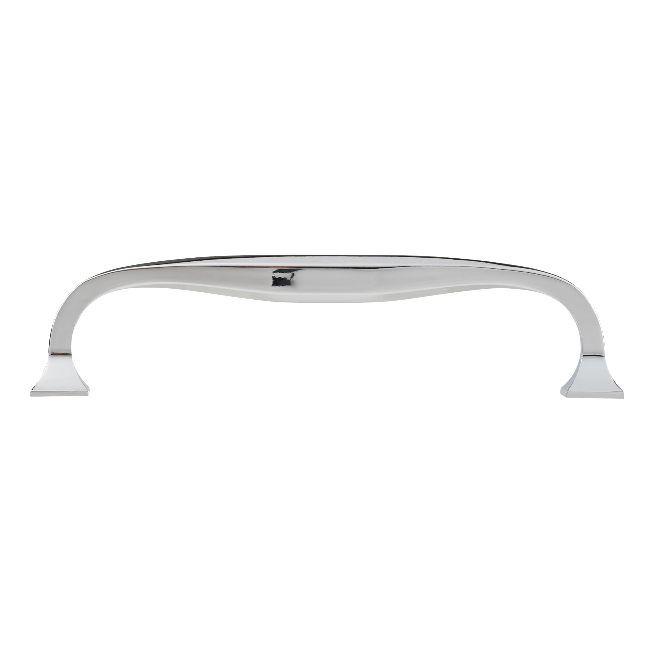 Crofts & Assinder Corbusier 14mm D-Bar Cabinet Pull Handle - 128mm Centres - Polished Chrome - view 3