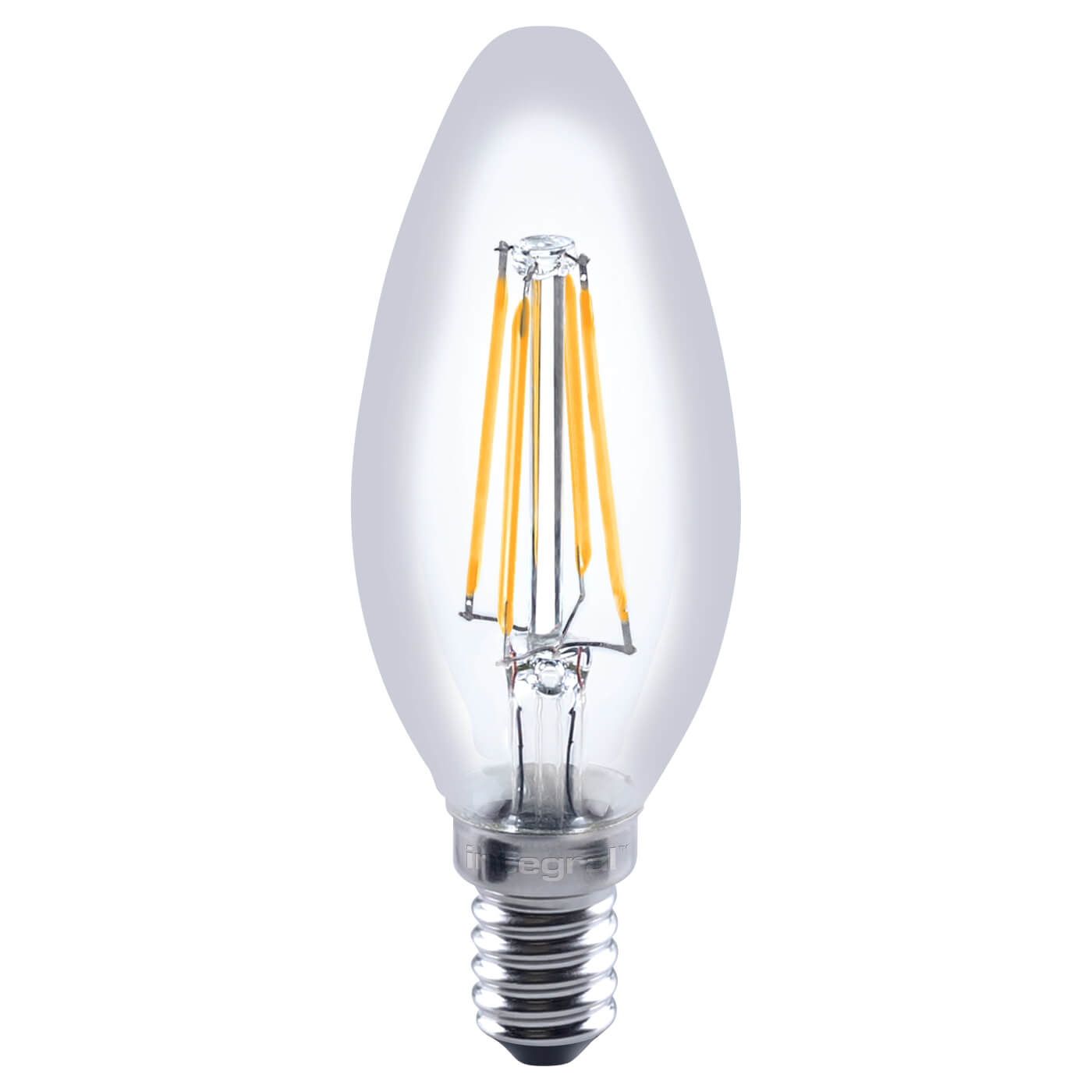 LED Omni 4.5W SBC-E14 LED Filament Dimmable Candle Lamp - 2700K Warm White - view 2