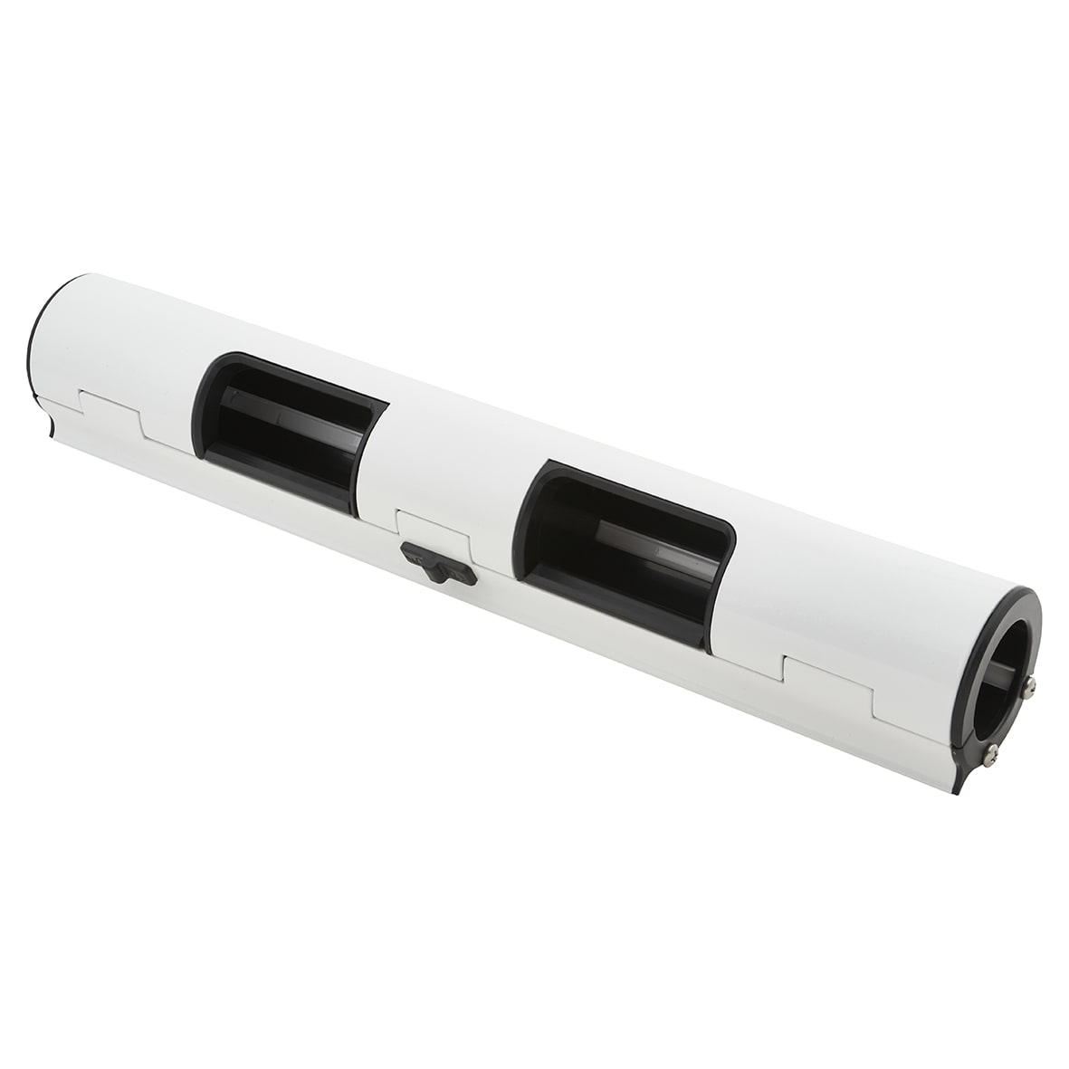 Patio/French No Drill Double Door Handle Security Lock - 335 x 51mm - White - view 3