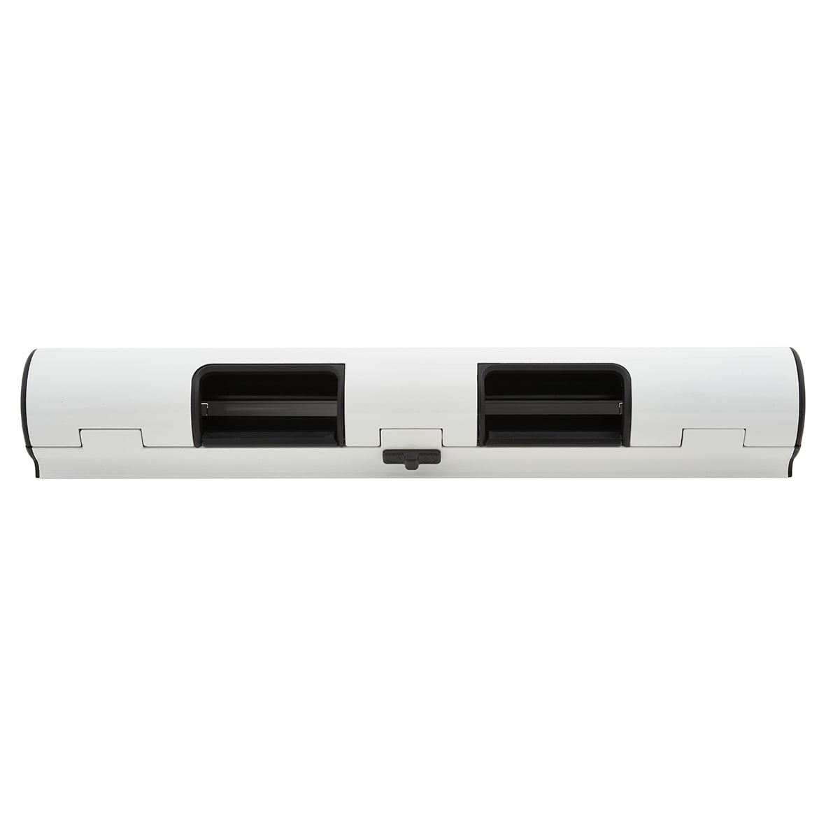 Patio/French No Drill Double Door Handle Security Lock - 335 x 51mm - White - view 4