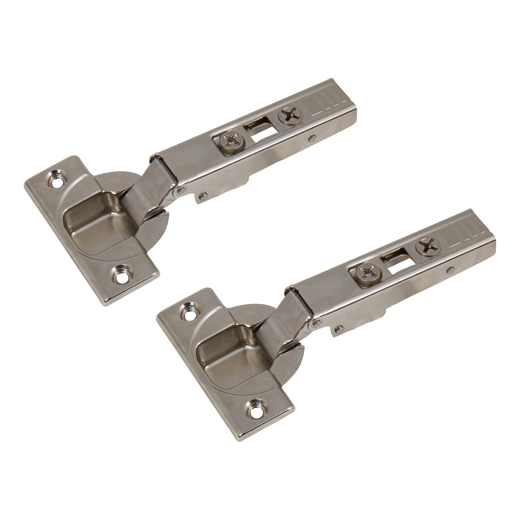 CLIP Top Cabinet Hinge - 110° - Un-Sprung - Overlay - Zinc Plated - Pair - view 2