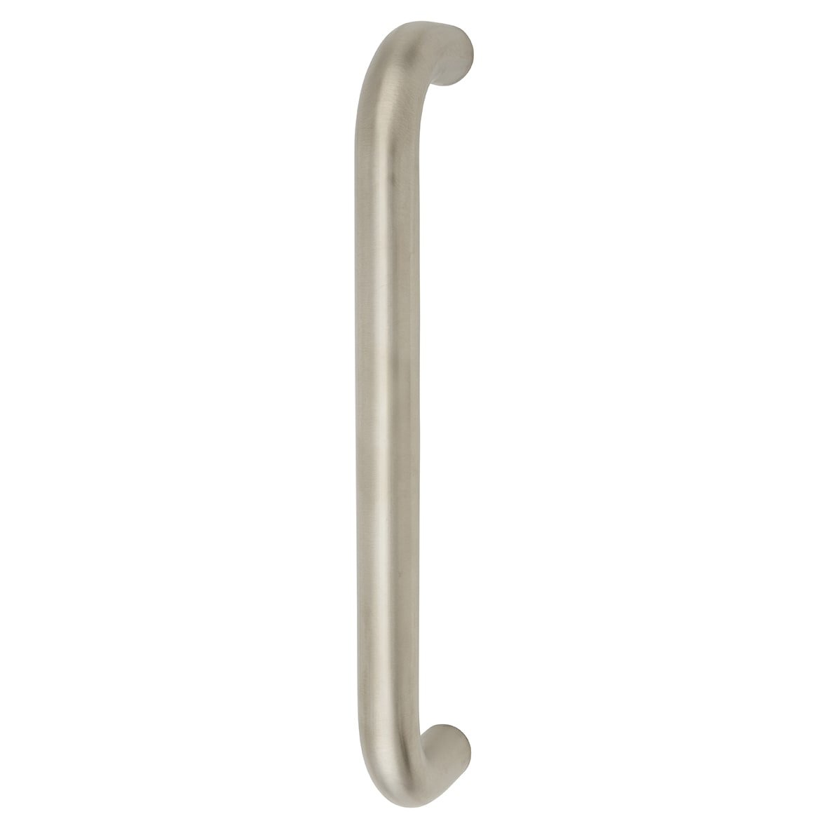 Satin Stainless Steel 19mm D-Bar Door Pull Handle - Bolt Fix - 225mm Centres - view 2