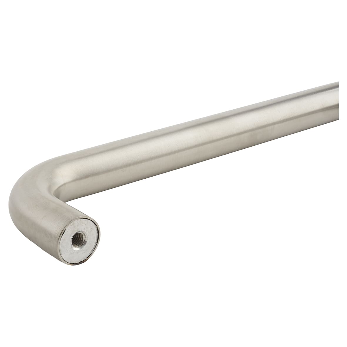 Satin Stainless Steel 19mm D-Bar Door Pull Handle - Bolt Fix - 225mm Centres - view 5
