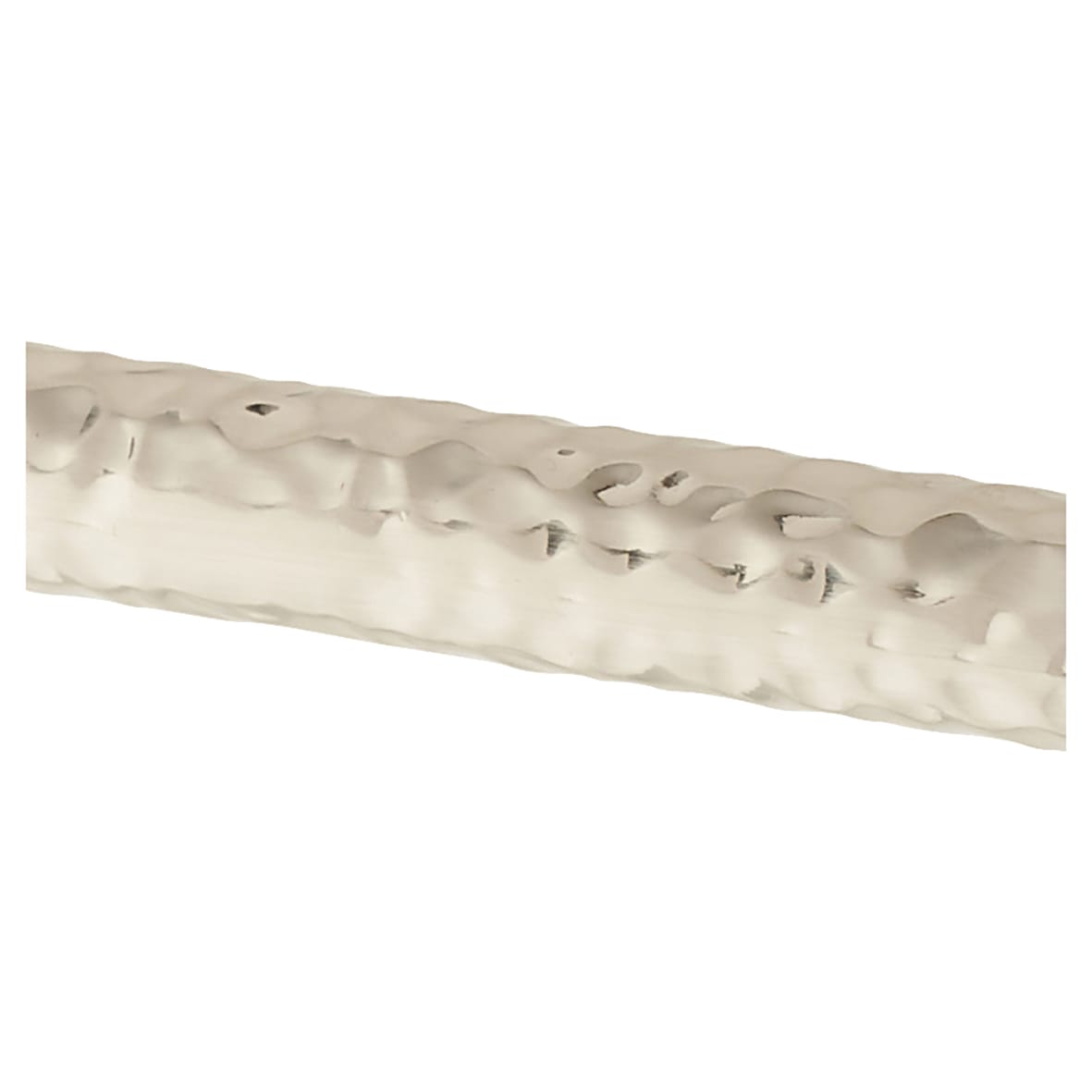 Kendal 10.5mm Hammered T-Bar Cabinet Pull Handle - 96mm Centres - Satin Nickel - view 2