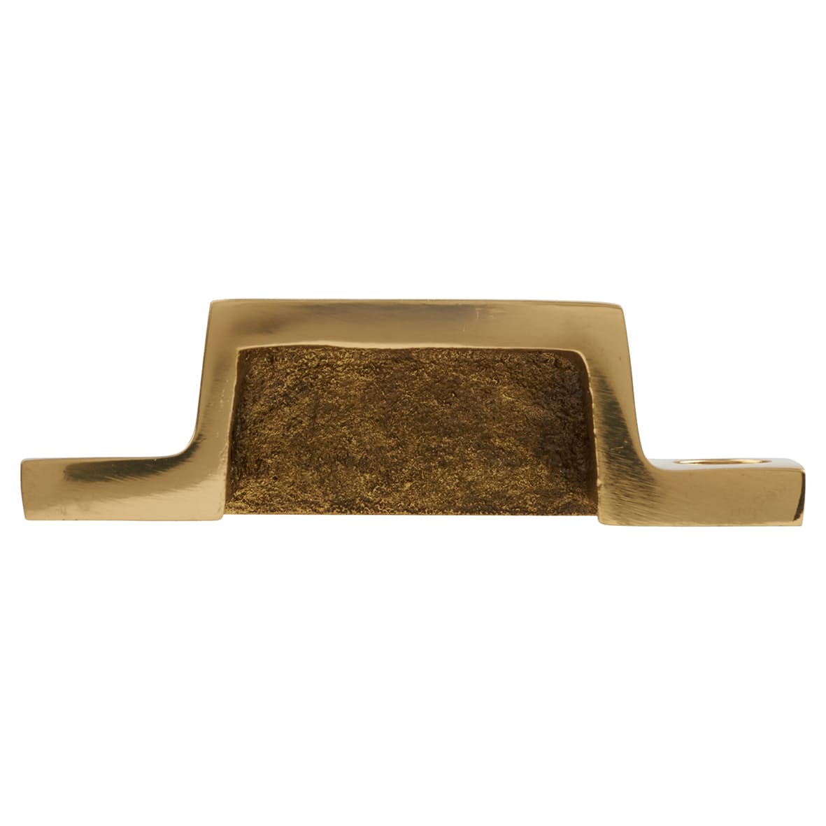 Box Style Cupboard Catch - 55 x 40 x 35mm - Polished Brass - view 4