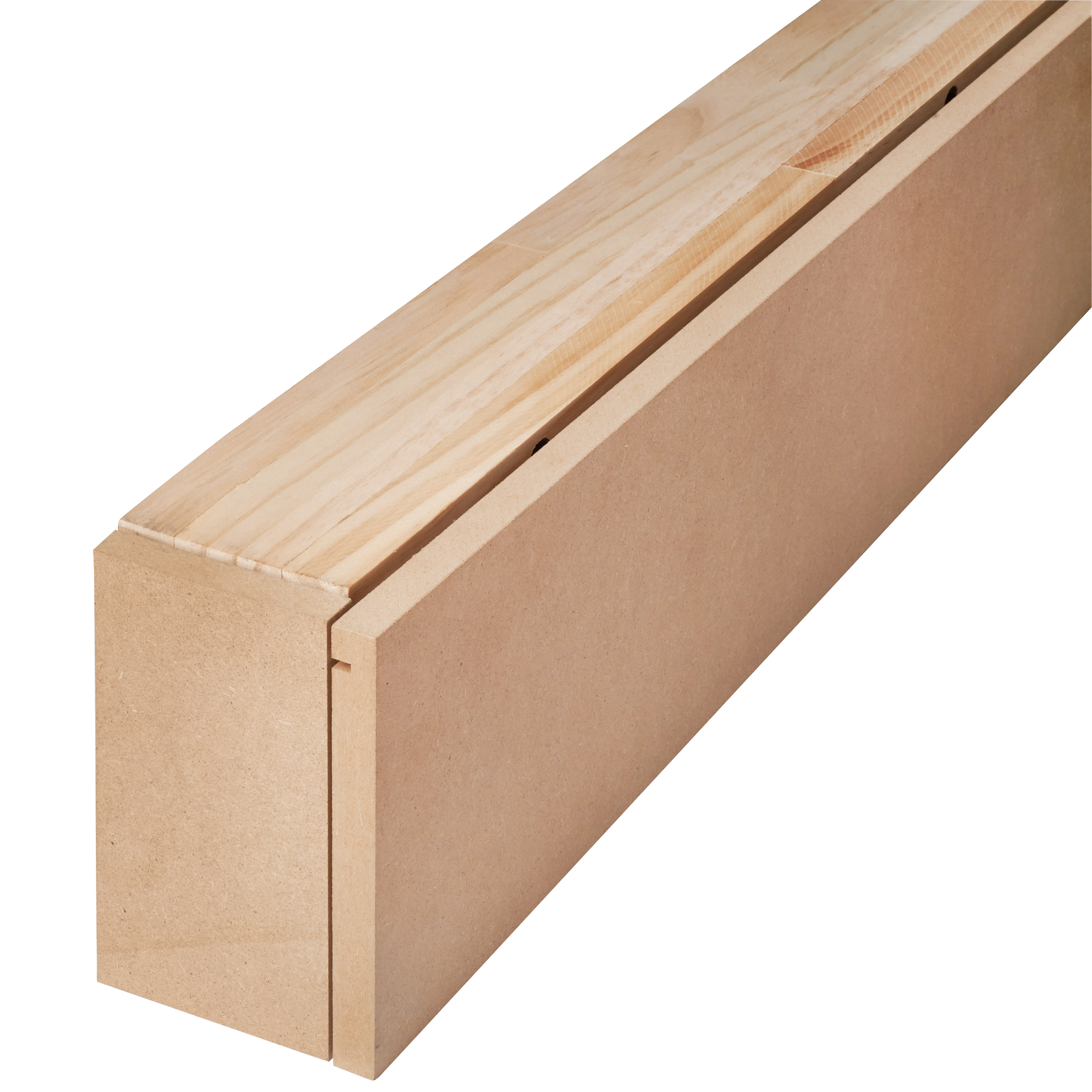 Sliding Door Gear Kit with Pelmet & Post - 2000mm Track - 60kg Max Door Weight - Unpainted - view 5