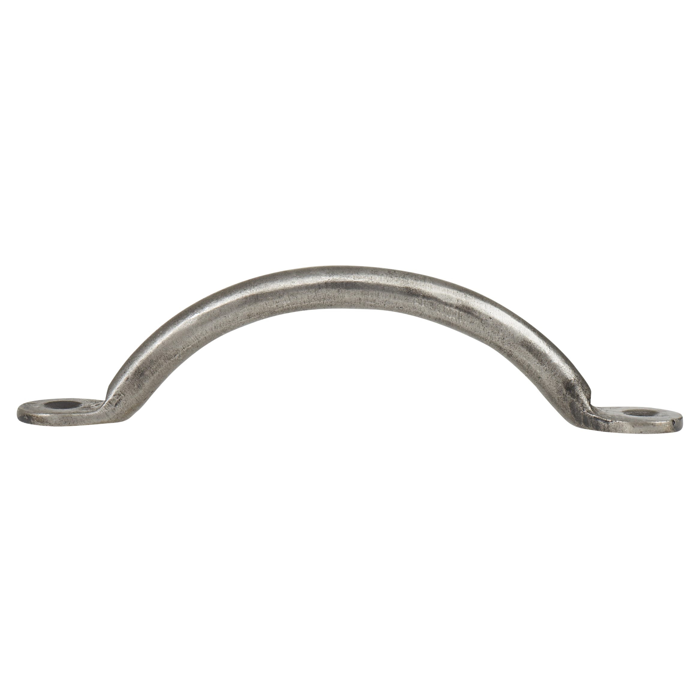 Bean Bow Cabinet Pull Handle - 115mm Centres - Pewter Effect - view 3