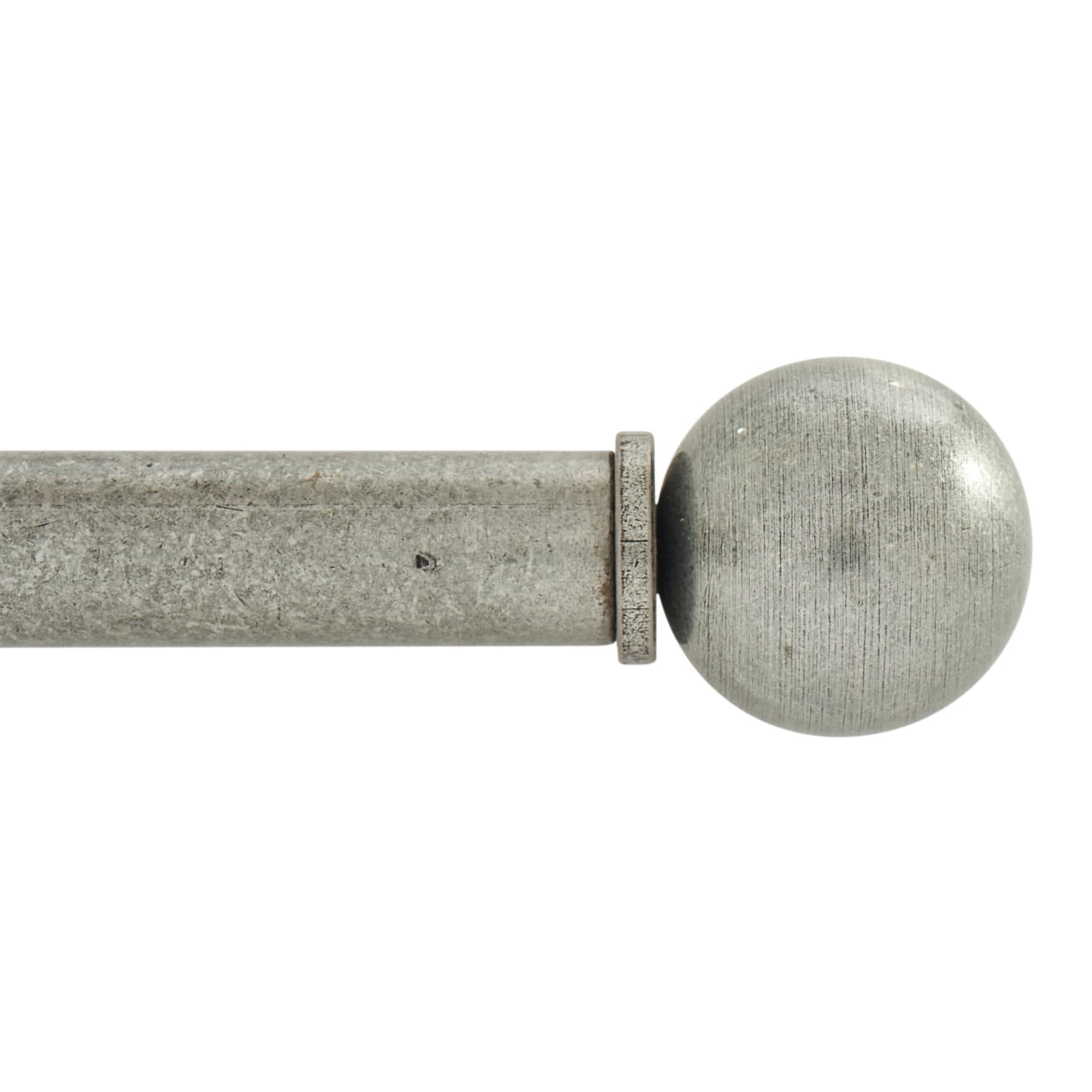 Ball Curtain Finials - Pewter - view 3