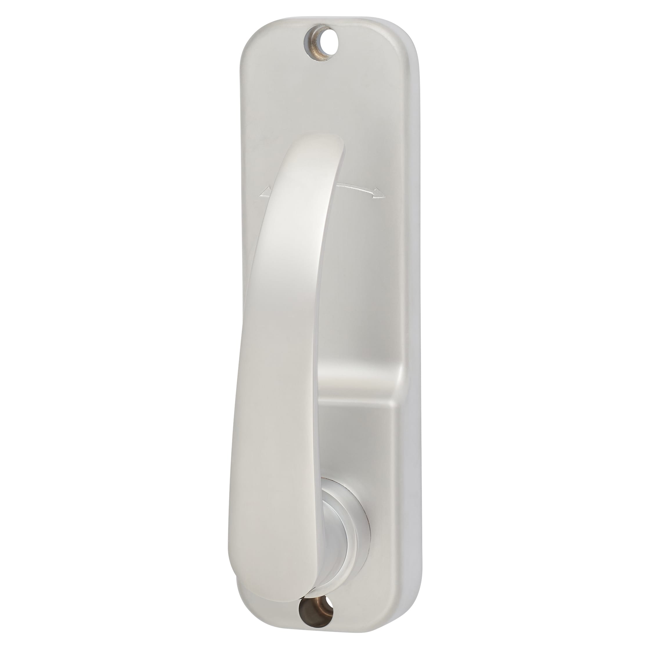 Easy Code Change Push Button Code Lock and Latch with Lever - Satin Chrome - view 4