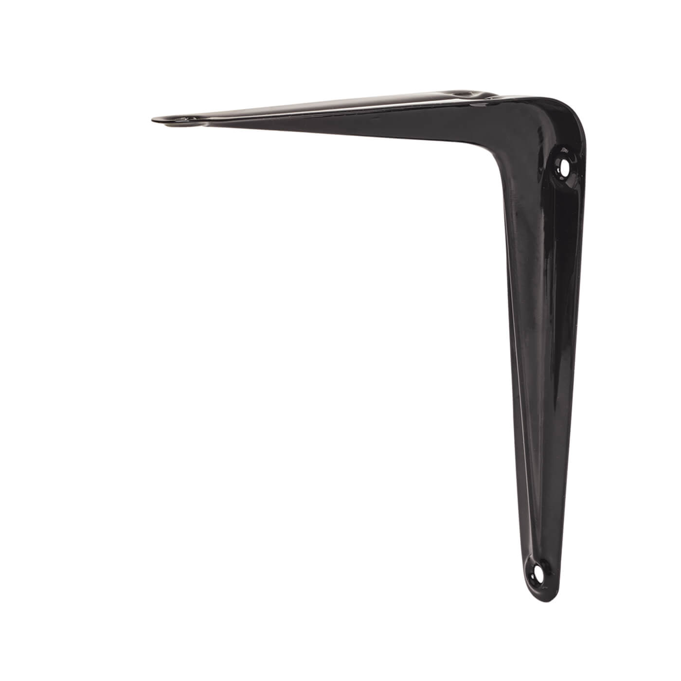 London Pattern Shelf Bracket - 125 x 100mm - Black - view 2