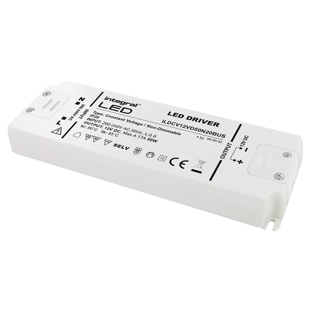 LED 24V 75W Constant Voltage LED Driver - - 200-240VAC - view 3