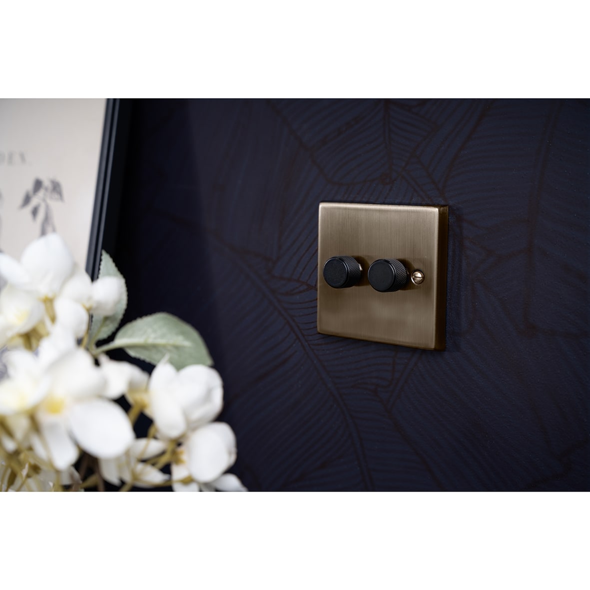 Retrofit Knurled Dimmer Knob - Matt Black - view 5