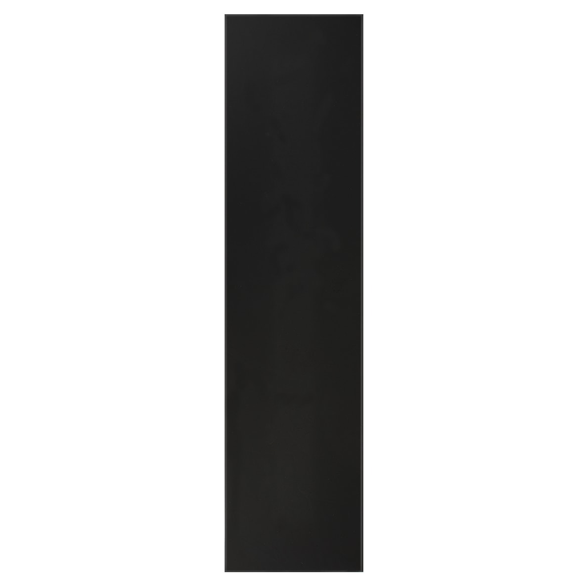 AR624A Nylon Self-Adhesive Plain Finger Plate - 305 x 75mm - Ebony Black - view 2
