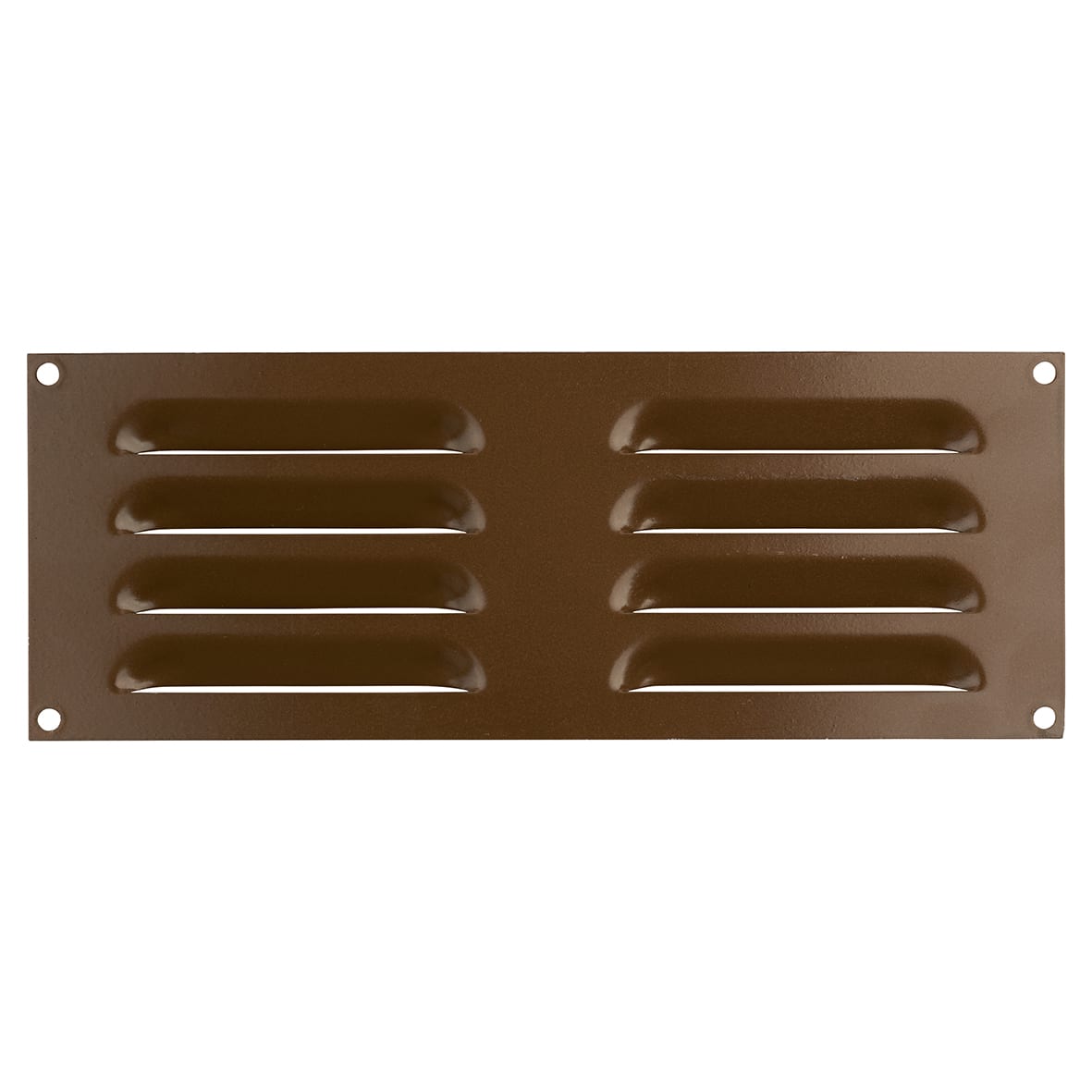 Hooded Louvre Vent - 242 x 89mm - 3973mm² Free Air Flow - Antique Brass - view 3