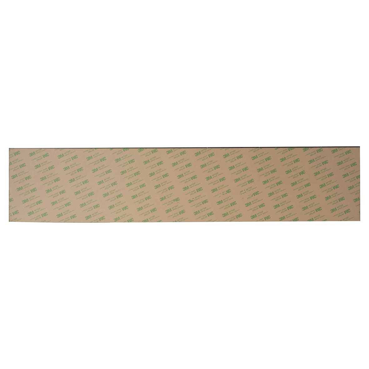 Laminated Plastic Self-Adhesive Kick Plate - 700 x 150 x 1.5mm - Brushed Silver - view 2