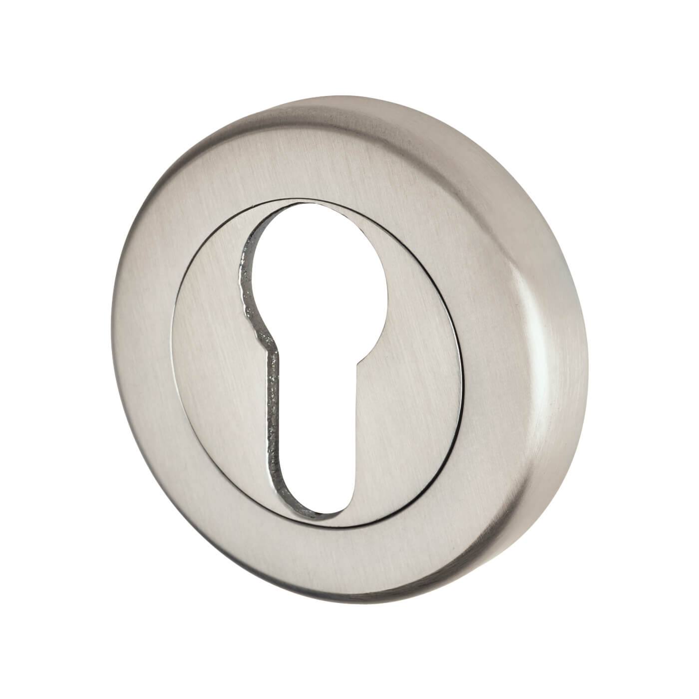 Sorrento Escutcheon - 53mm Diameter - Euro - Satin Chrome - view 2