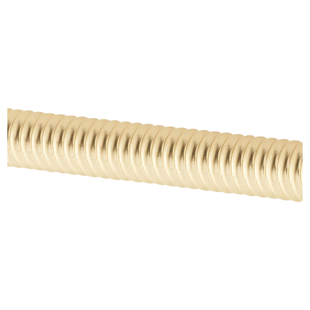 Crewe 10mm Reeded D-Bar Cabinet Pull Handle - 128mm Centres - Satin Brass - view 2