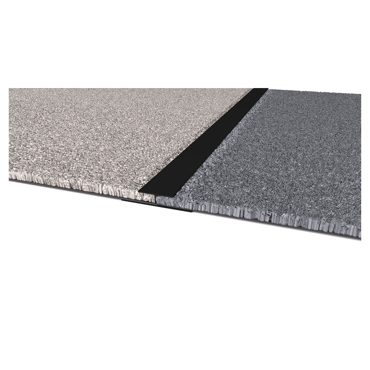 M103 Regency Designer Dual Edge Grip Door Bar Carpet Trim - 900mm Length - Black - view 2