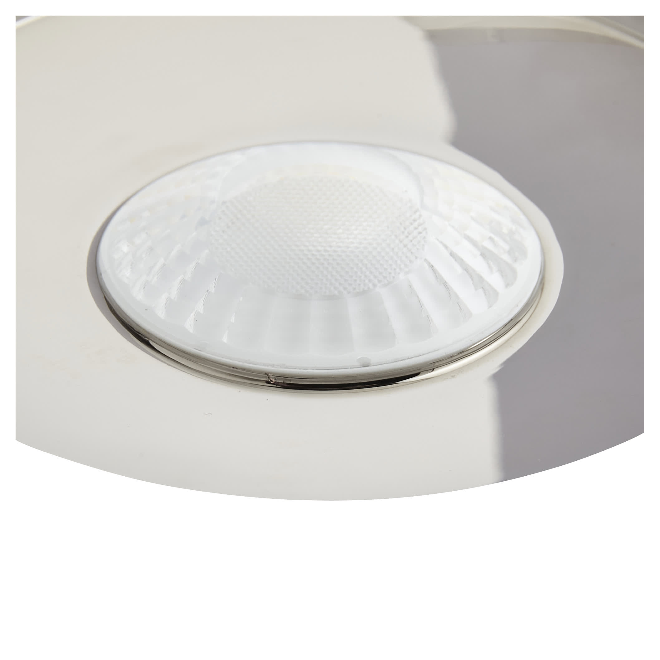 Forum Spa Rhom 8W IP65 Fire Rated LED Dimmable Fixed Downlight - 3/4/6000K CCT - Black Chrome - view 4