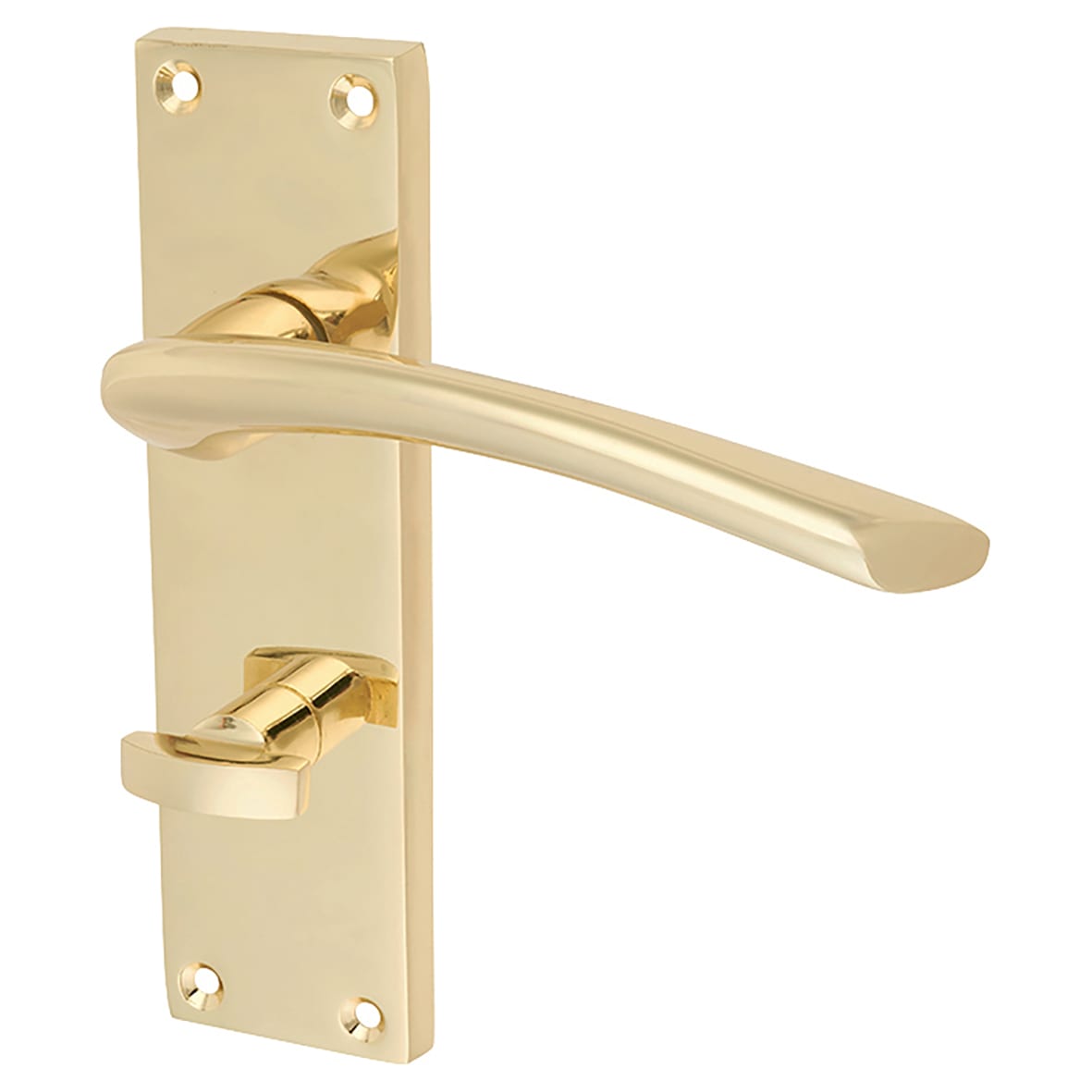 Dark Bronze Fire Rated Door Handles on Square Stepped Rose - Kensington Range - view 2