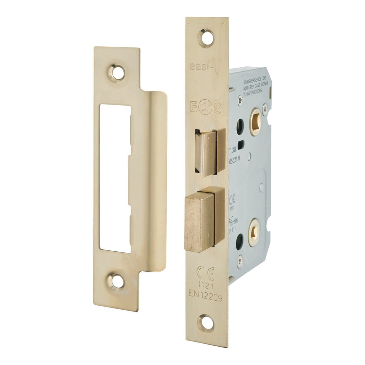 Dark Bronze Fire Rated Door Handles on Square Stepped Rose - Kensington Range - view 4