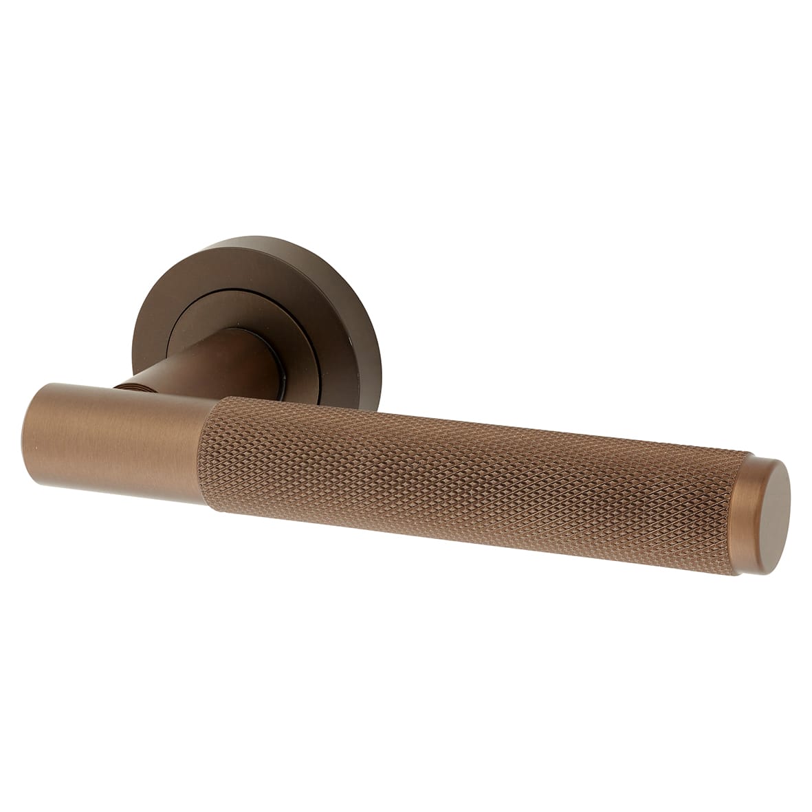 Polished Brass Bathroom Lock Door Handles Pack - Rimini Range - view 3