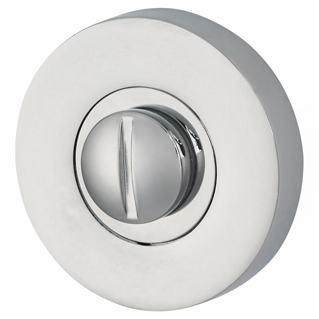 Bathroom Turn & Release - 52mm Diameter - Polished Chrome - view 4