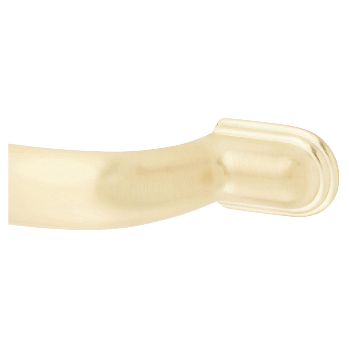 Crofts & Assinder Calgary 16.5mm D-Bar Cabinet Pull Handle - 160mm Centres - Brushed Satin Brass - view 4