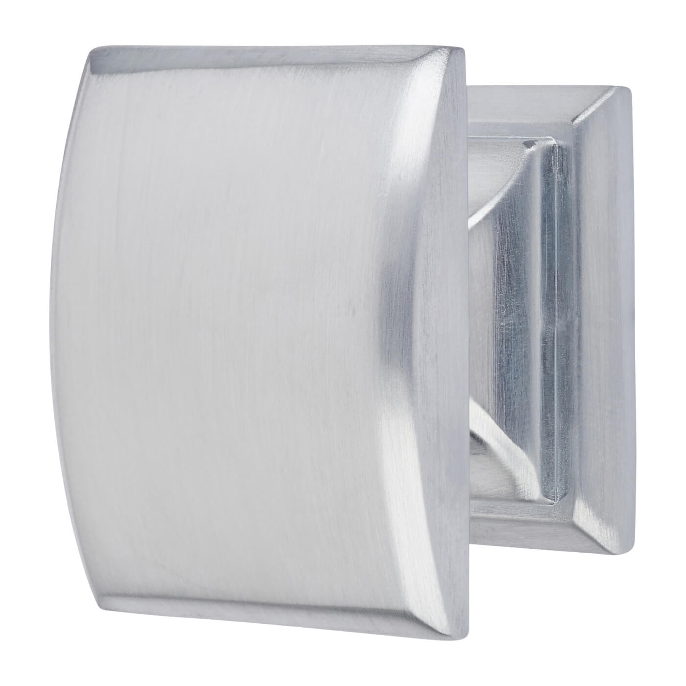 Egar Rectangular Cabinet Knob - 32 x 26mm - Brushed Chrome - view 2