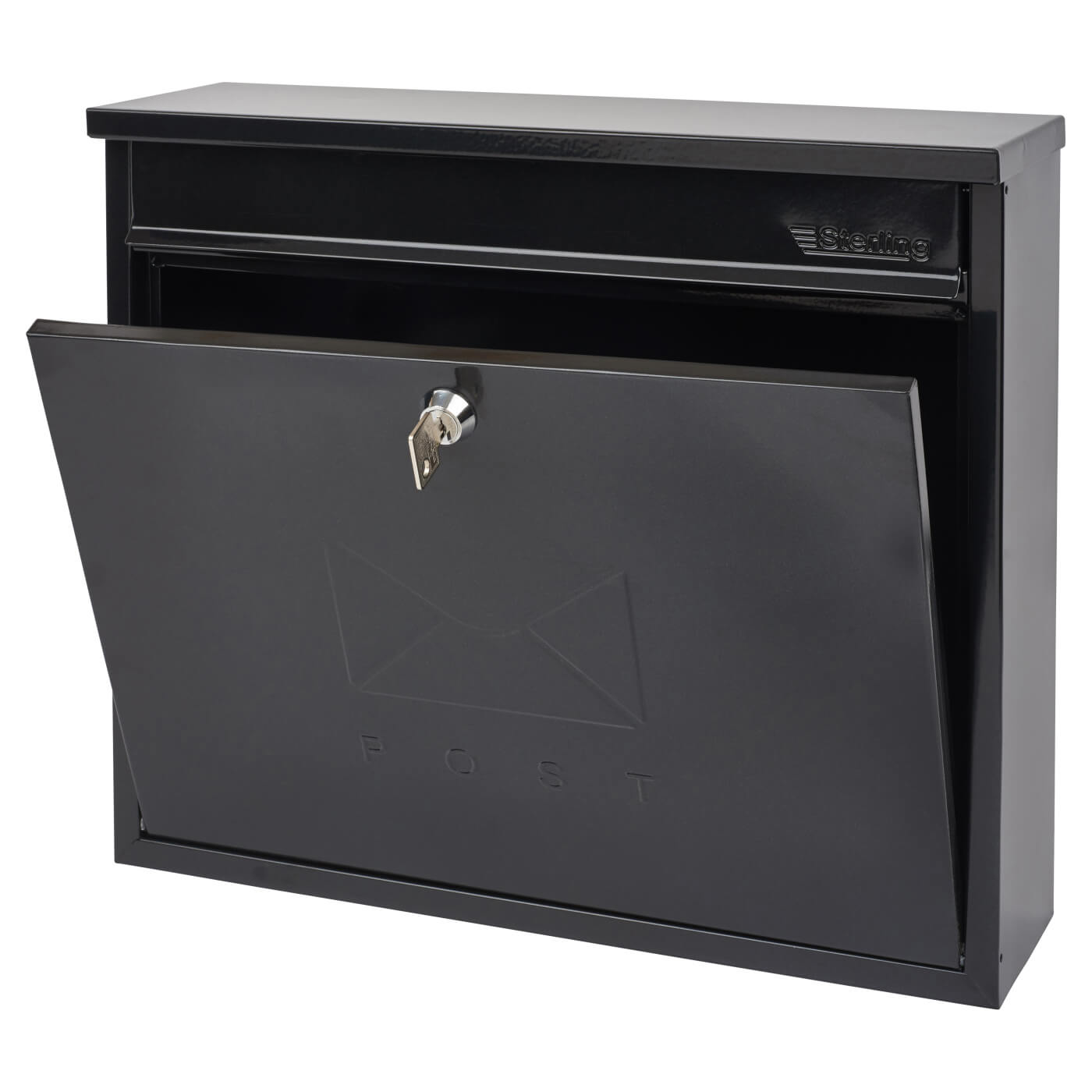 Elegance Mailbox - 362 x 310 112mm - Black - view 3