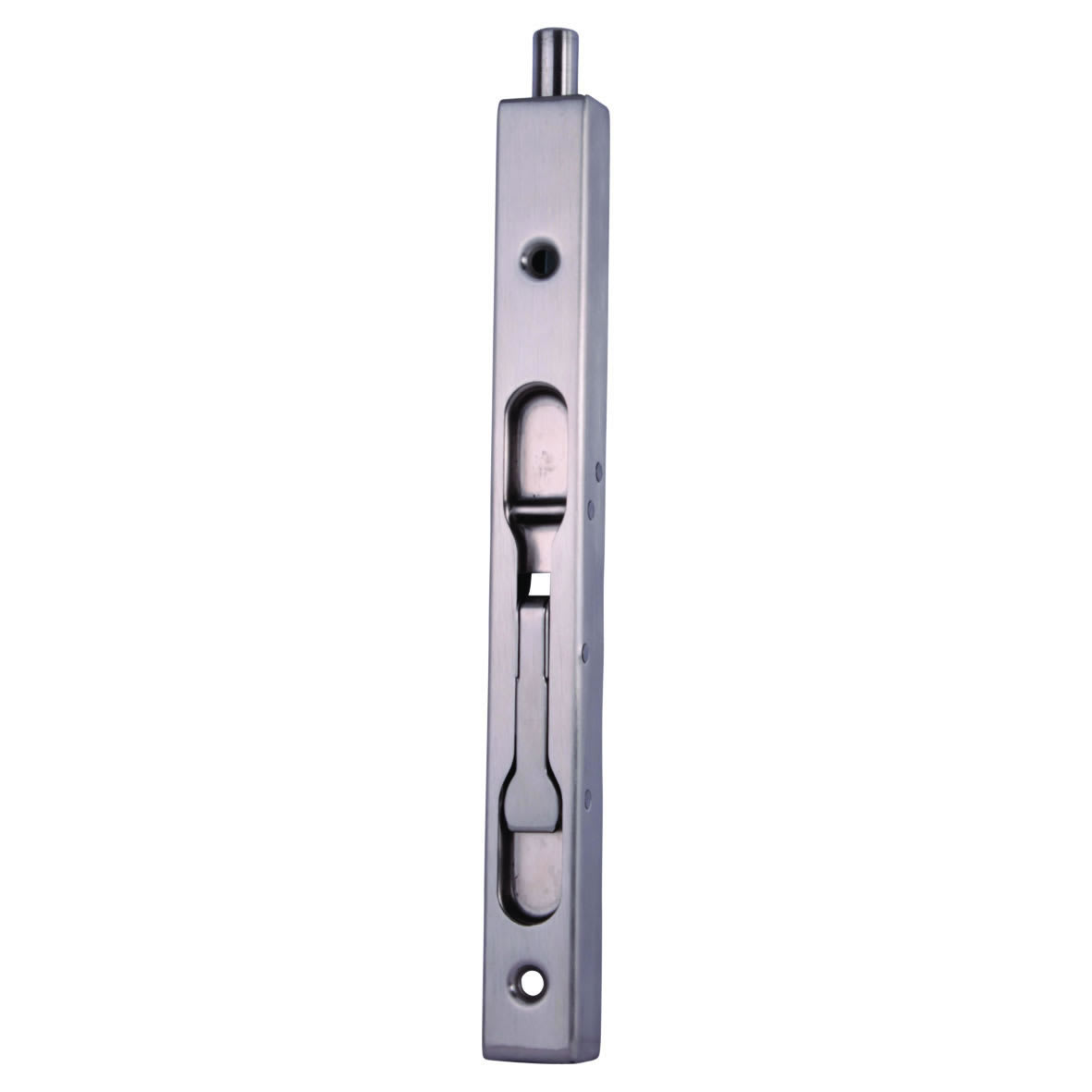 Box Section Flush Bolt - 200 x 19mm - Satin Stainless Steel - view 2