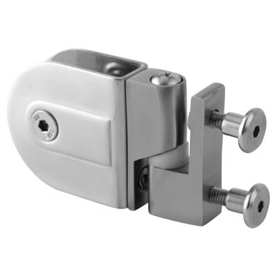 Toilet Cubicle Rise/Fall Hinges - 12-13mm Panels - 316 Stainless Steel - view 2