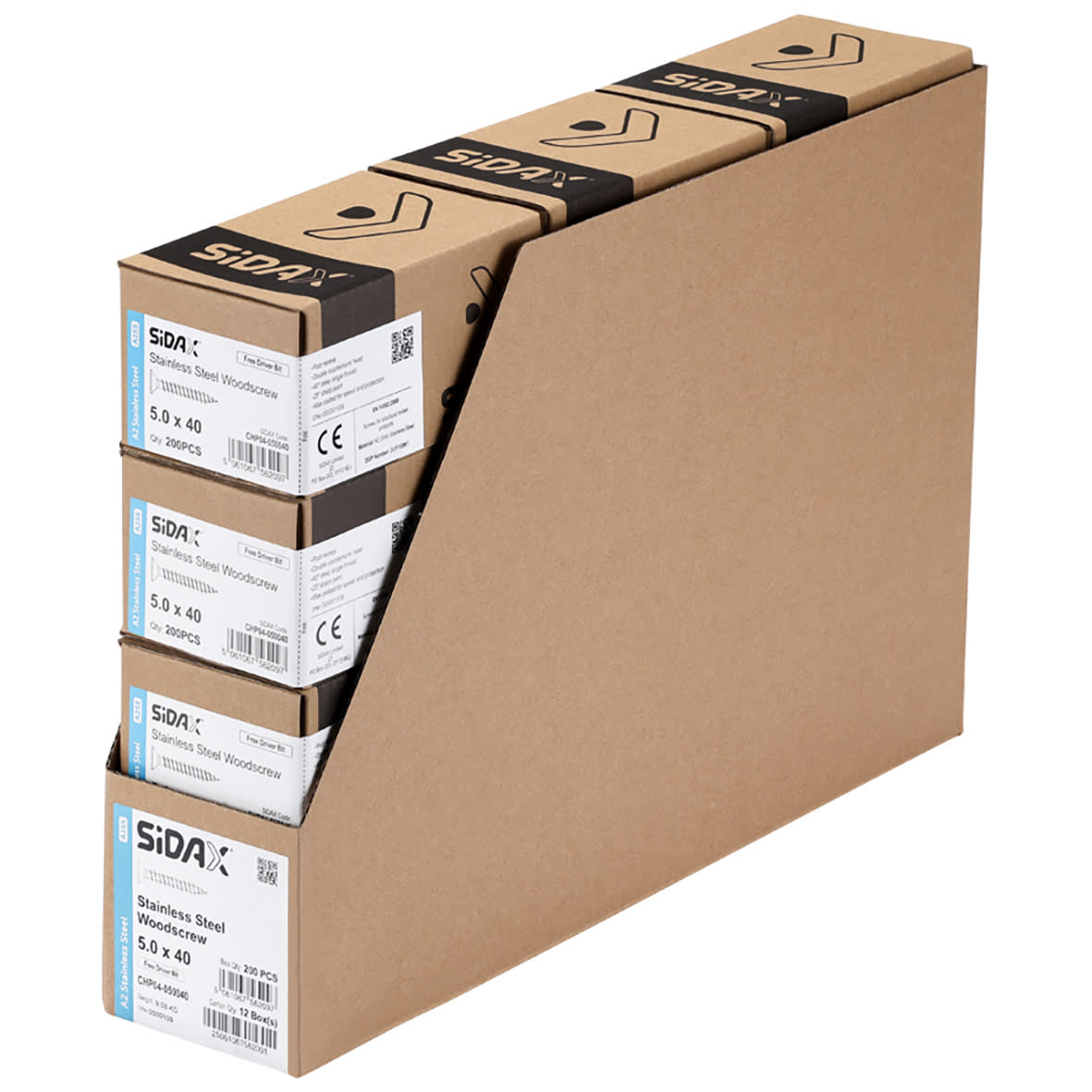 Twin Slot Shelving System - Shelf Bracket for Solid Shelving - 370mm Length - White - view 3